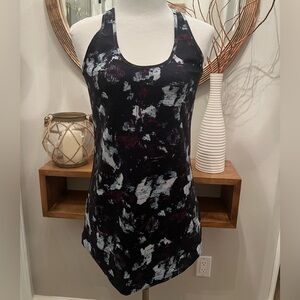 Lululemon Cool Racerback Static Blossom Multi Tank Size 12